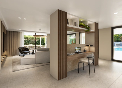 VILLA DE DISEÑO ABIERTO Y RECIENTEMENTE RENOVADA EN VENTA EN NUEVA ANDALUCÍA, MARBELLA