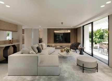 VILLA DE DISEÑO ABIERTO Y RECIENTEMENTE RENOVADA EN VENTA EN NUEVA ANDALUCÍA, MARBELLA