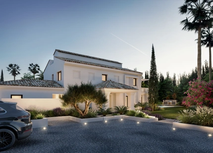 VILLA DE DISEÑO ABIERTO Y RECIENTEMENTE RENOVADA EN VENTA EN NUEVA ANDALUCÍA, MARBELLA