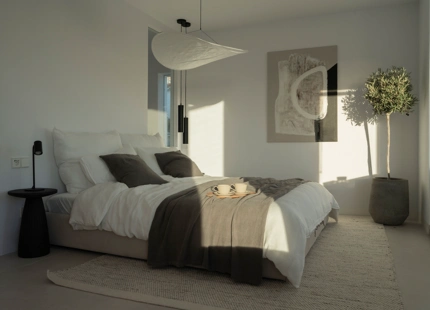 VILLA DE ESTILO MEDITERRÁNEO-ESCANDINAVO EN VENTA CERCA DE LA PLAYA DE NUEVA ANDALUCIA
