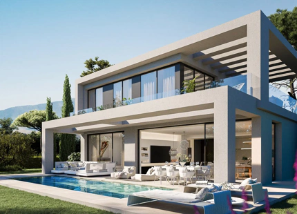 PRESTIGIOUS VILLA UNDER CONSTRUCTION FOR SALE IN BENAHAVÍS