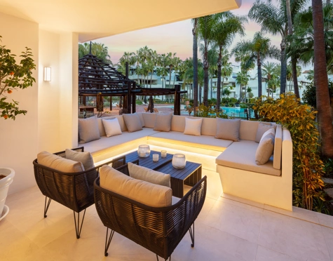 Ground Floor Apartment for sale in Puente Romano, Marbella Golden Mile