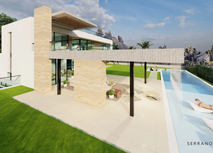 VILLA CONTEMPORÁNEA EN CONSTRUCCIÓN EN VENTA EN NUEVA ANDALUCÍA, MARBELLA