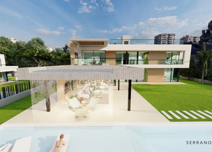VILLA CONTEMPORÁNEA EN CONSTRUCCIÓN EN VENTA EN NUEVA ANDALUCÍA, MARBELLA