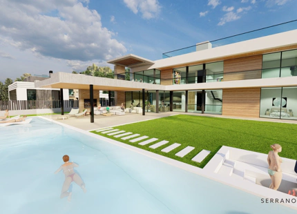 VILLA CONTEMPORÁNEA EN CONSTRUCCIÓN EN VENTA EN NUEVA ANDALUCÍA, MARBELLA