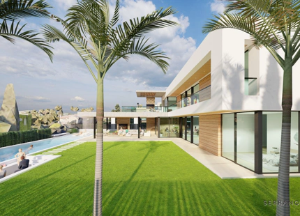 VILLA CONTEMPORÁNEA EN CONSTRUCCIÓN EN VENTA EN NUEVA ANDALUCÍA, MARBELLA