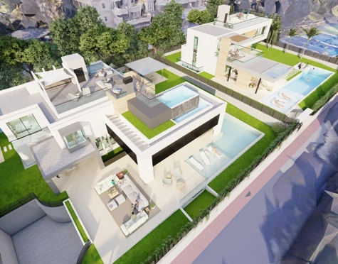 Villa en venta en Parcelas del Golf, Nueva Andalucia