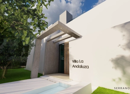 VILLA CONTEMPORÁNEA EN CONSTRUCCIÓN EN VENTA EN NUEVA ANDALUCÍA, MARBELLA