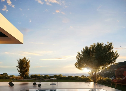 VILLA ECOLÓGICA EN CONSTRUCCIÓN CON VISTAS PANORÁMICAS EN VENTA EN MIJAS PUEBLO