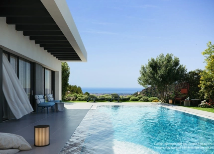 VILLA ECOLÓGICA EN CONSTRUCCIÓN CON VISTAS PANORÁMICAS EN VENTA EN MIJAS PUEBLO