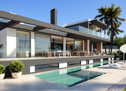 PROYECTO DE VILLA EN PLANOS EN VENTA EN EL GOLDEN MILE,, MARBELLA