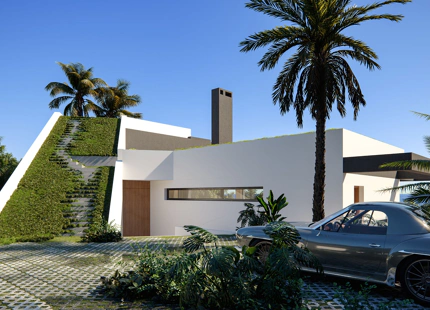 PROYECTO DE VILLA EN PLANOS EN VENTA EN EL GOLDEN MILE,, MARBELLA