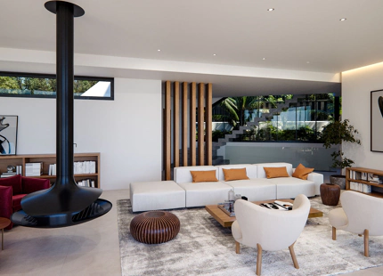 PROYECTO DE VILLA EN PLANOS EN VENTA EN EL GOLDEN MILE,, MARBELLA