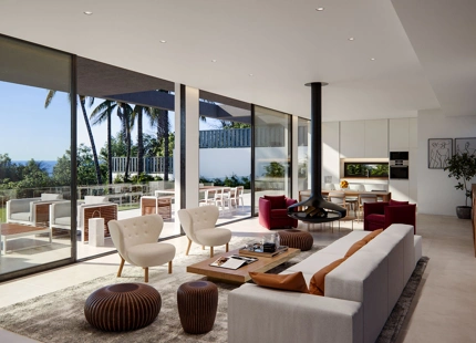 PROYECTO DE VILLA EN PLANOS EN VENTA EN EL GOLDEN MILE,, MARBELLA