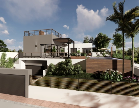 HERMOSA VILLA EN CONSTRUCCIÓN EN VENTA EN EL CORAZÓN DE ESTEPONA