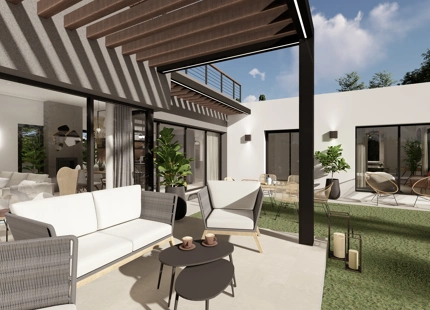 HERMOSA VILLA EN CONSTRUCCIÓN EN VENTA EN EL CORAZÓN DE ESTEPONA