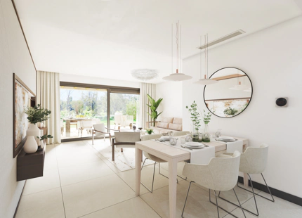 Marbella Lake, modernas residencias en el corazón del Valle del Golf en Nueva Andalucía.
