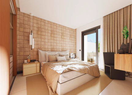 Marbella Lake, modernas residencias en el corazón del Valle del Golf en Nueva Andalucía.