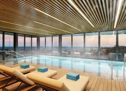 Fantástico complejo de apartamentos 3 y 4 dormitorios con vistas panorámicas al mar desde el Valle del Golf