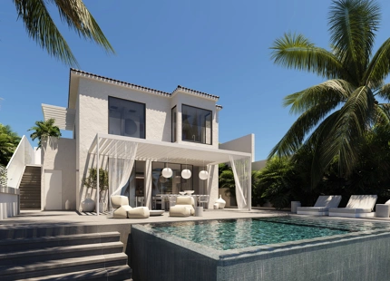 CHALET MODERNO SOBRE PLANO EN VENTA EN NUEVA ANDALUCIA