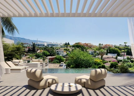 CHALET MODERNO SOBRE PLANO EN VENTA EN NUEVA ANDALUCIA