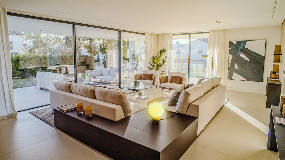 Villa en venta en Marbella Golden Mile