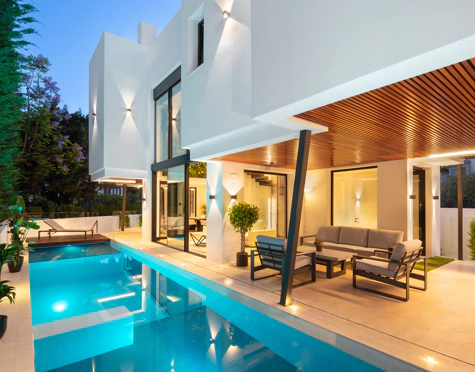 Villa en venta en Marbella Golden Mile