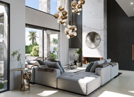 FANTÁSTICA VILLA MODERNA EN CONSTRUCCIÓN EN MARBELLA EAST