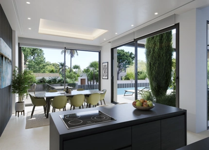 FANTÁSTICA VILLA MODERNA EN CONSTRUCCIÓN EN MARBELLA EAST