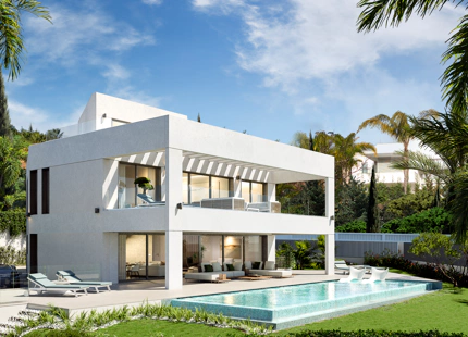  VILLA MODERNA  EN CONSTRUCCIÓN EN GUADALMINA
