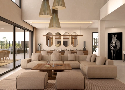  VILLA MODERNA  EN CONSTRUCCIÓN EN GUADALMINA
