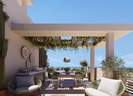 IMPRESIONANTE APARTAMENTO EN PLANTA BAJA EN CONSTRUCCIÓN EN EL GOLDEN MILE
