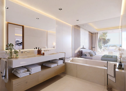 IMPRESIONANTE APARTAMENTO EN PLANTA BAJA EN CONSTRUCCIÓN EN EL GOLDEN MILE