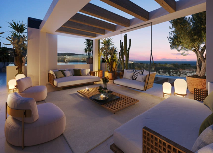 IMPRESIONANTE APARTAMENTO EN PLANTA BAJA EN CONSTRUCCIÓN EN EL GOLDEN MILE