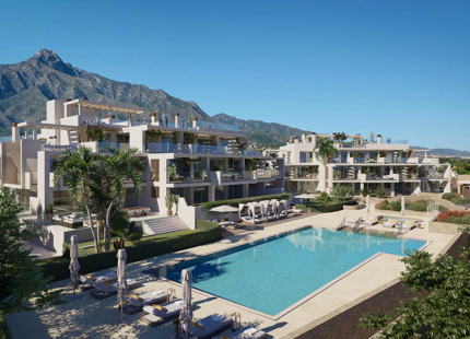 IMPRESIONANTE APARTAMENTO EN PLANTA BAJA EN CONSTRUCCIÓN EN EL GOLDEN MILE