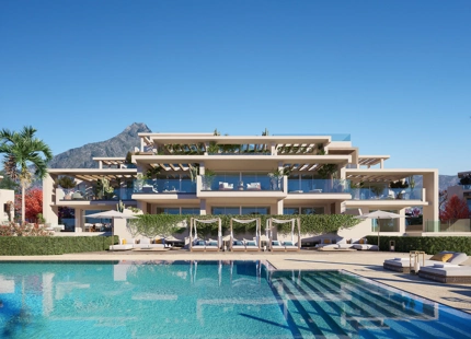 IMPRESIONANTE APARTAMENTO EN PLANTA BAJA EN CONSTRUCCIÓN EN EL GOLDEN MILE