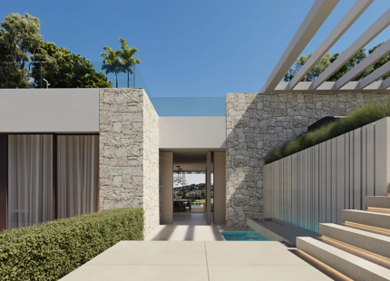 VILLA DE DISEÑO EN PRIMERA LÍNEA DE GOLF EN VENTA EN NUEVA ANDALUCÍA