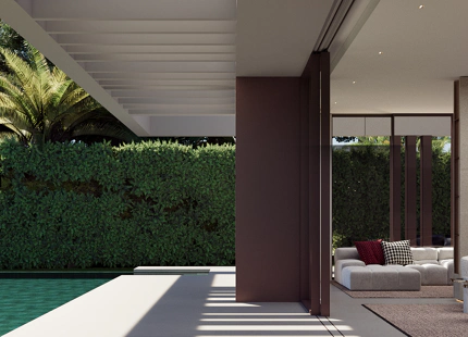 VILLA DE DISEÑO EN PRIMERA LÍNEA DE GOLF EN VENTA EN NUEVA ANDALUCÍA