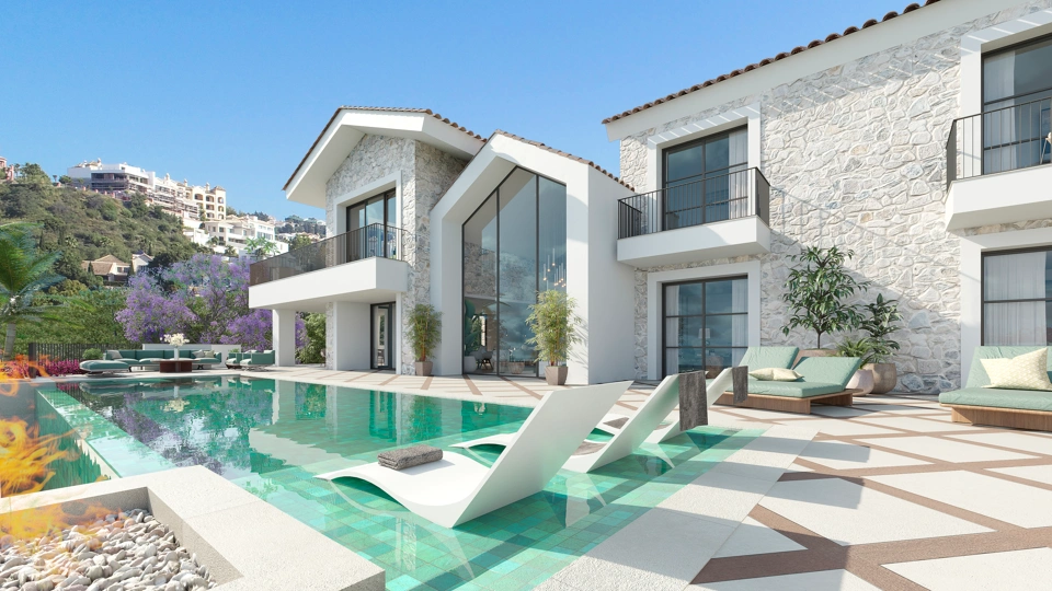 Villa en venta en El Herrojo, Benahavis