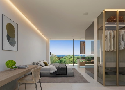 VILLA ÚNICA DE NUEVA CONSTRUCCIÓN EN PLENO CORAZÓN DEL GOLDEN MILE DE MARBELLA
