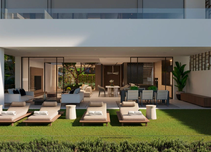 VILLA ÚNICA DE NUEVA CONSTRUCCIÓN EN PLENO CORAZÓN DEL GOLDEN MILE DE MARBELLA