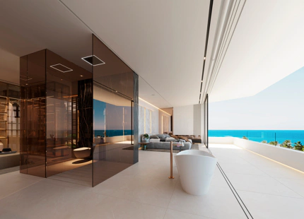 VILLA ÚNICA DE NUEVA CONSTRUCCIÓN EN PLENO CORAZÓN DEL GOLDEN MILE DE MARBELLA
