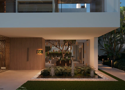 VILLA ÚNICA DE NUEVA CONSTRUCCIÓN EN PLENO CORAZÓN DEL GOLDEN MILE DE MARBELLA