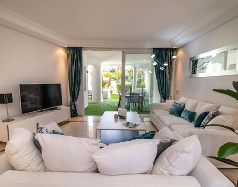 Ground Floor Apartment for short term rent in Jardines de Ventura del Mar, Marbella - Puerto Banus