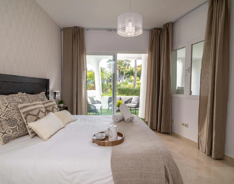 Ground Floor Apartment for short term rent in Jardines de Ventura del Mar, Marbella - Puerto Banus