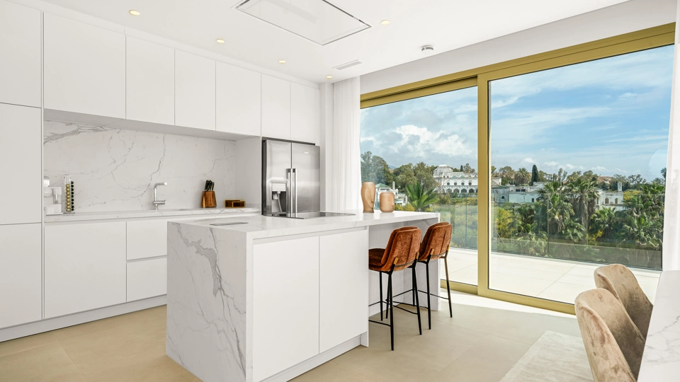 Atico Duplex en venta en Marbella Golden Mile
