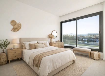 CASA ADOSADA DE NUEVA CONSTRUCCIÓN SEMI-ADOSADA JUNTO AL CAMPO DE GOLF EN ESTEPONA