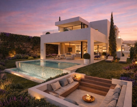 DESARROLLO DE VILLAS DE LUJO CON SÓTANO PERSONALIZABLE EN ESTEPONA