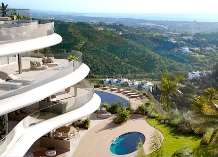ÁTICOS DE LUJO CON PISCINA PRIVADA Y VISTAS PANORÁMICAS EN BENAHAVÍS