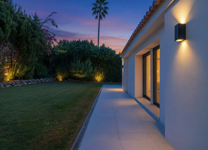 VILLA DE ESTILO ESCANDINAVO CON VISTAS PANORÁMICAS EN NUEVA ANDALUCÍA